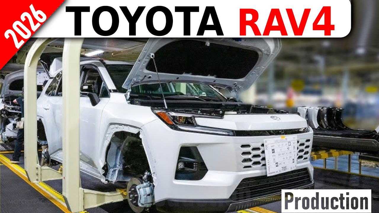 Toyota RAV4 2026 - Produkcja 6 generacji