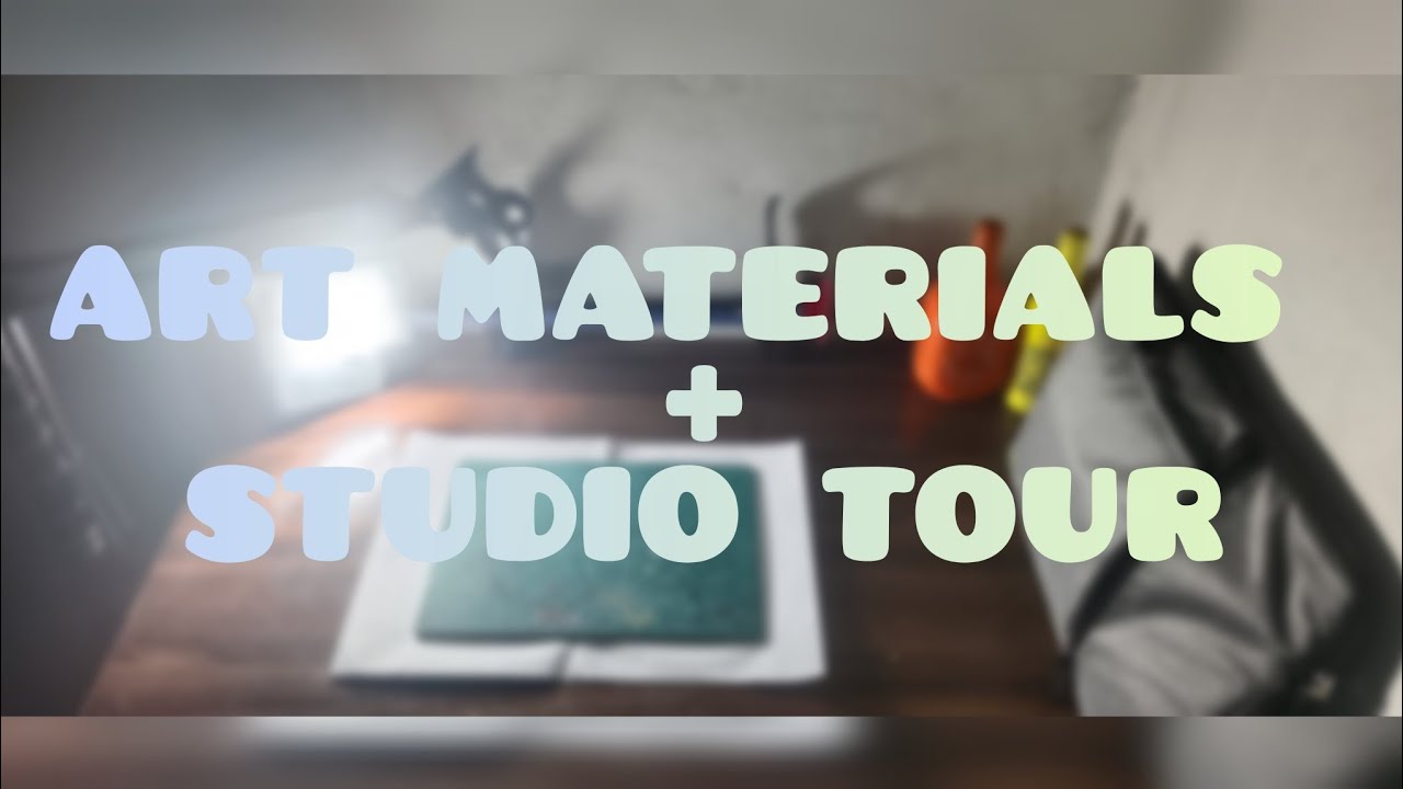 art materials + studio tour || all art materials that I have|| 😊👍☺️🥳|| like and subscribe 