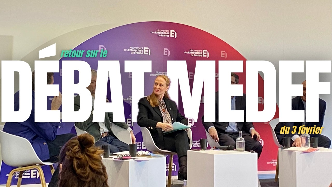 🎙️Débat Medef & La Voix du Nord : ma vision pour la Lille de 2050