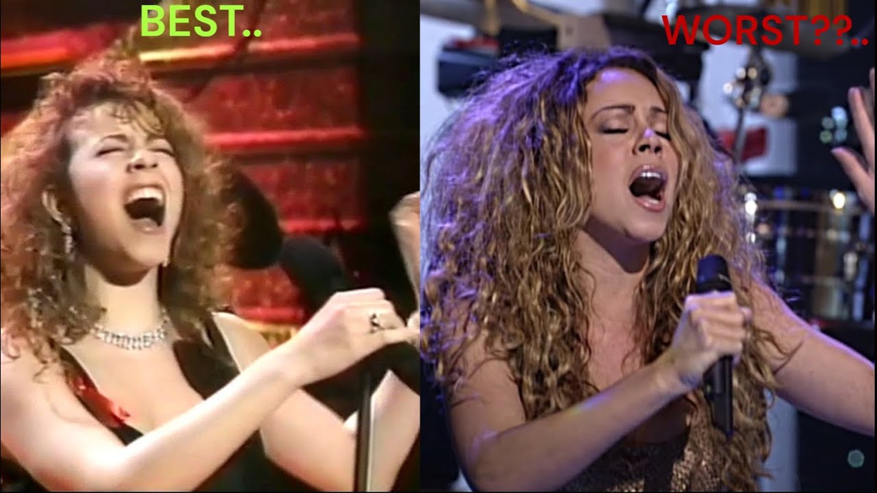 Mariah Carey's BEST performances of each year (90s edition) Part 1....