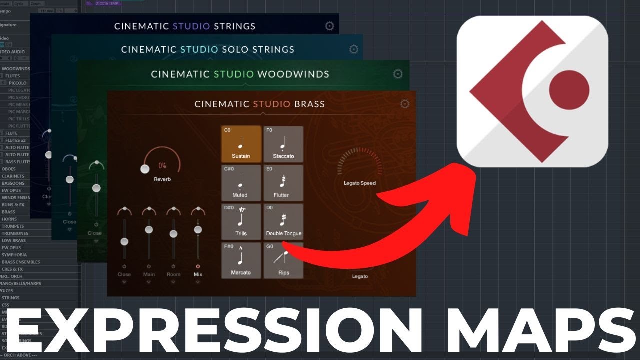 How to Create Cinematic Studio Series Expression Maps in Cubase