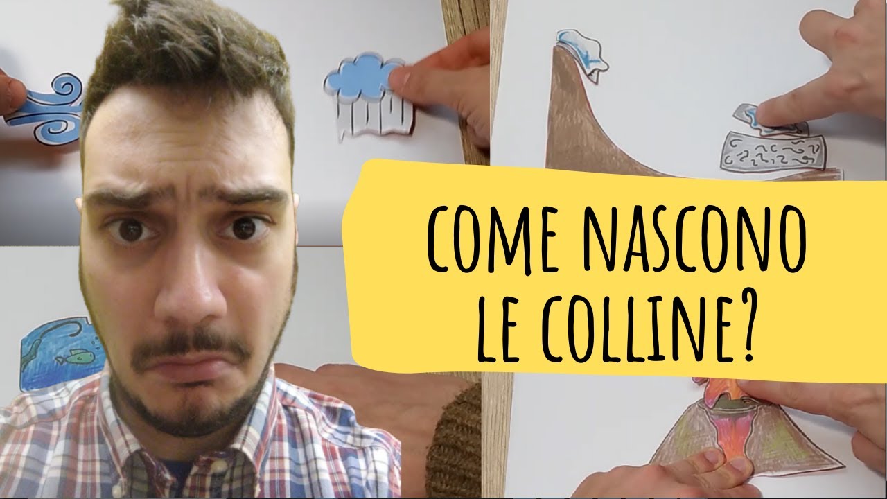COME NASCONO LE COLLINE? - La geografia spiegata FACILE