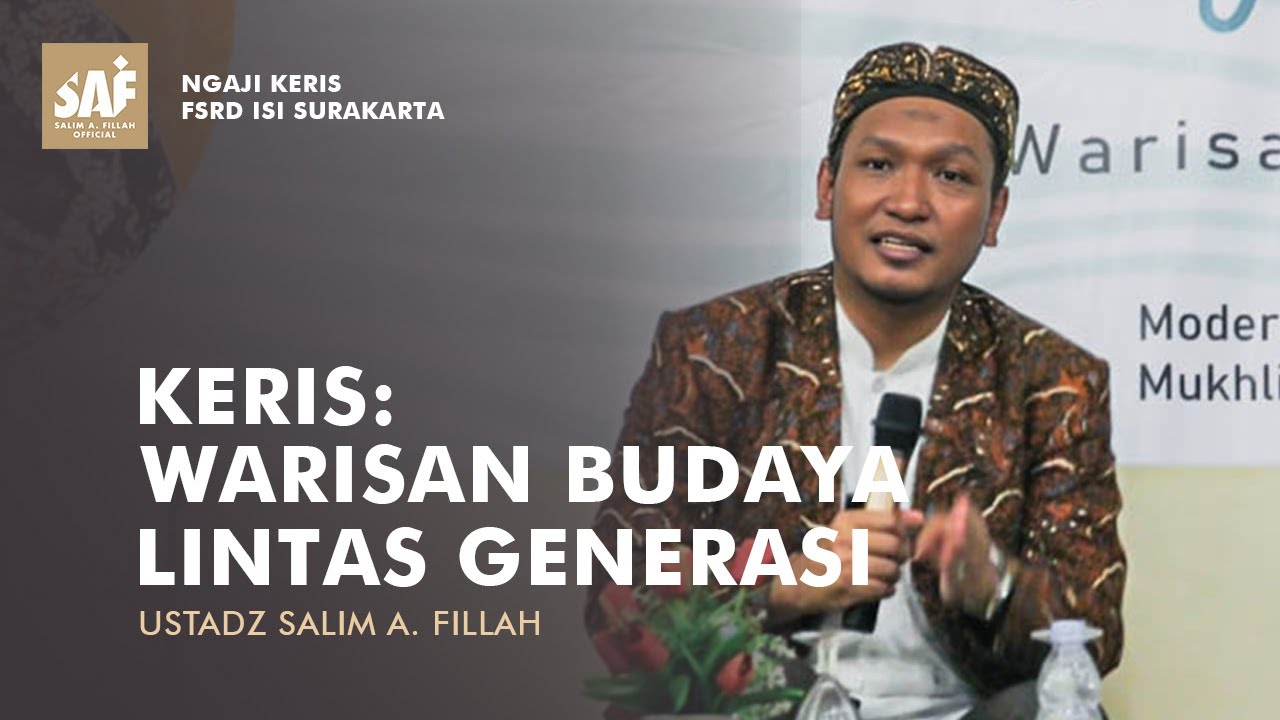 KERIS: WARISAN BUDAYA LINTAS GENERASI | Kuliah Umum Prodi Senjata Tradisional Keris, ISI, Surakarta