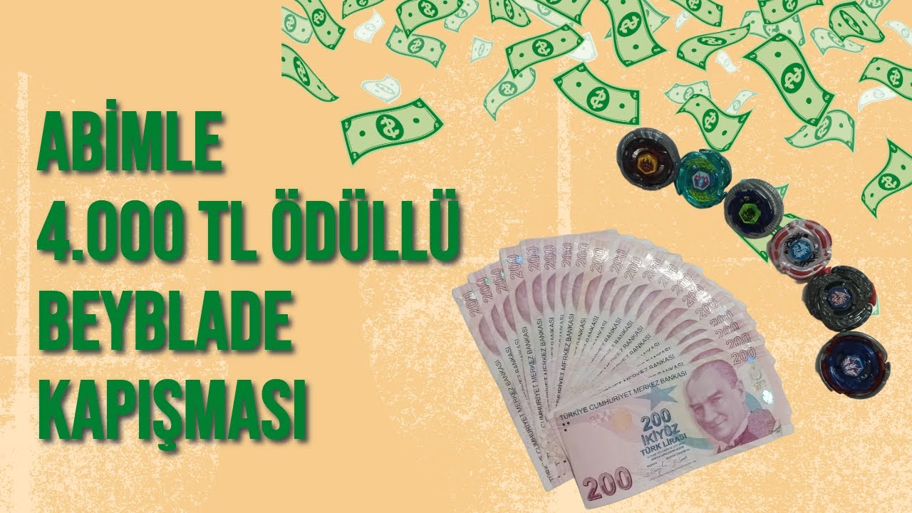 ABİMLE 4.000 TL'LİK BEYBLADE KAPIŞMASI | KANALIN EN KOMİK VİDEOSU
