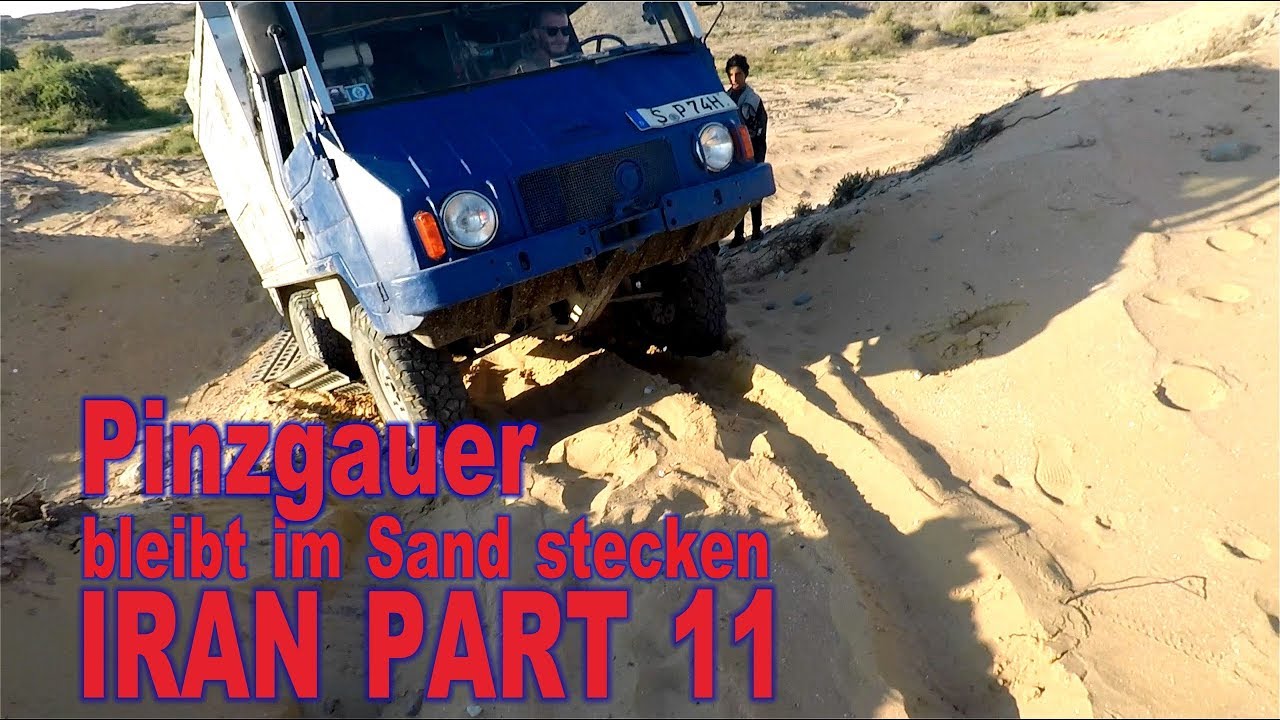 Der Pinzgauer bleibt im Sand stecken - Reisevlog #37