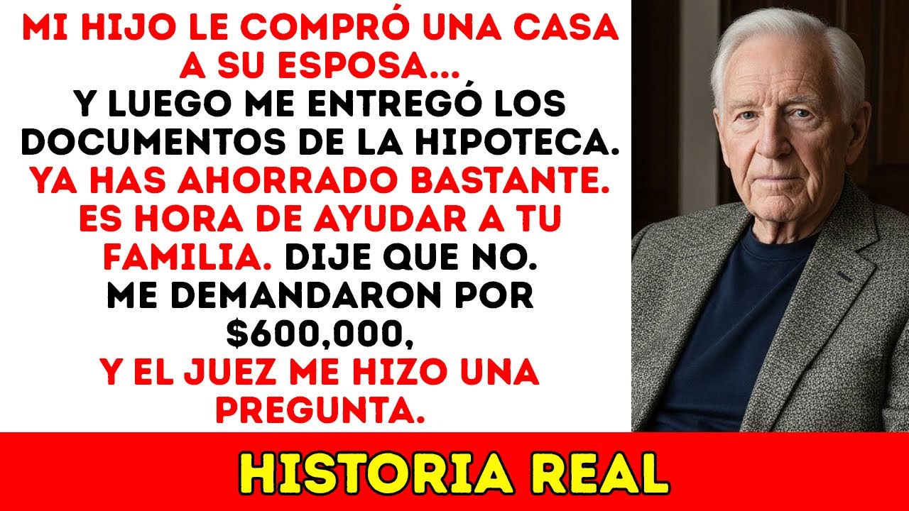 Mi Hijo Exigió Que Pague La Hipoteca De Su Esposa. Cuando Me Negué, ¡Me Demandaron Por $600,000!