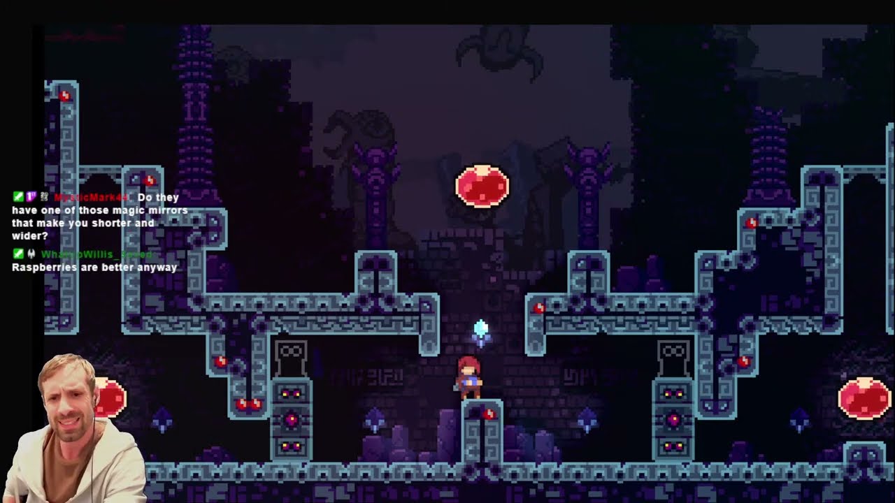 Berry picking, Celeste style! (As redeemed by WhatUpWillis_Saved!) I AM using a guide!