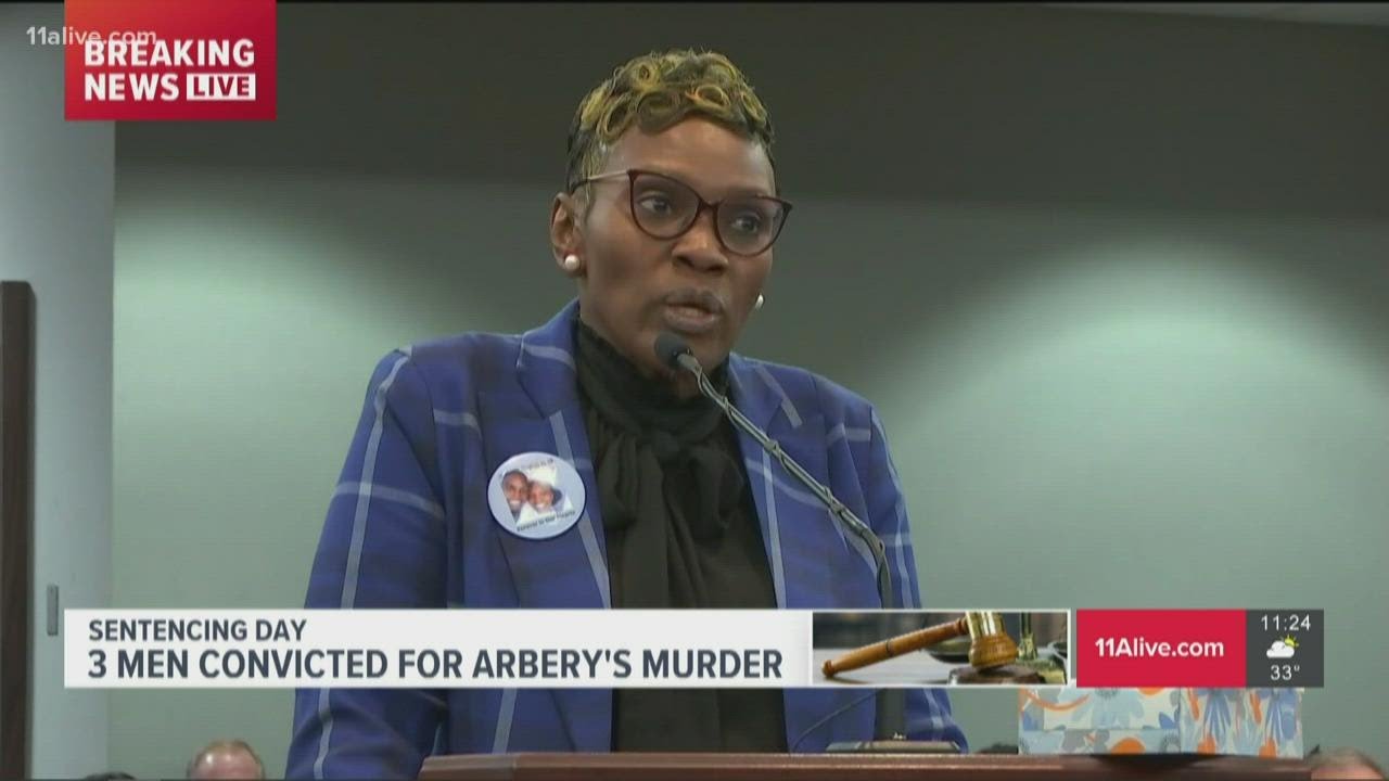 Ahmaud Arbery's mom says his killers have 'no remorse', 'do not deserve leniency' amid sentencing