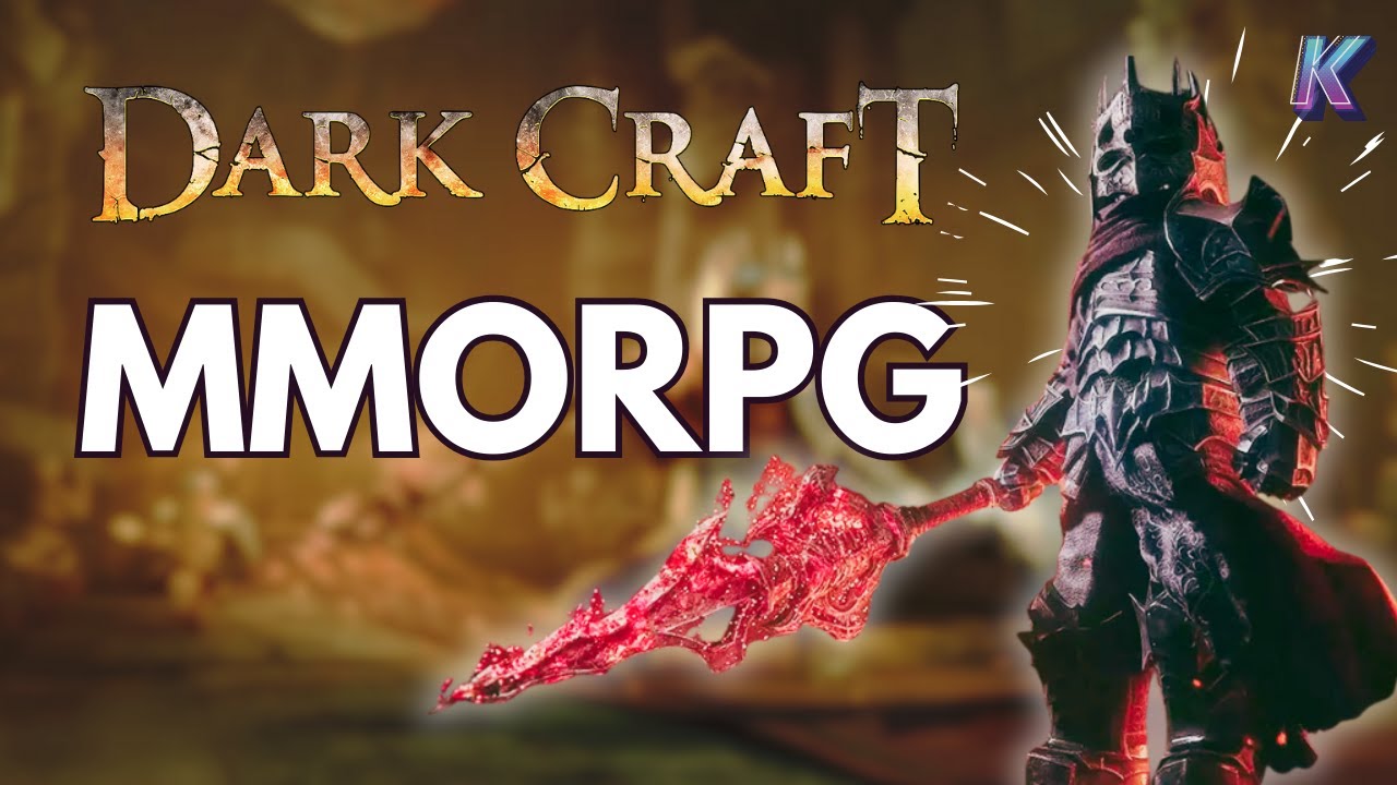 DARK CRAFT 🔥 MMORPG entre Minecraft & Elden Ring