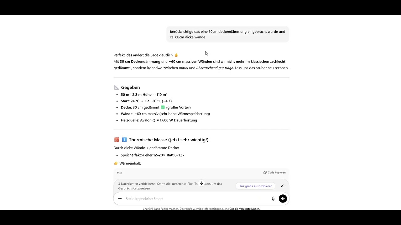 Was sagt Chatgpt zur Heizungsunterstützung mit AvalonQ