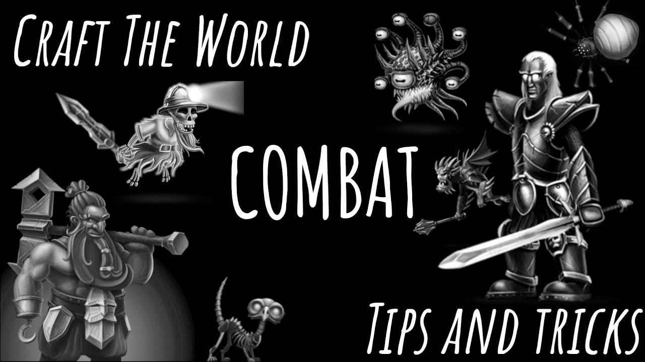 [Craft The World] Tips and Tricks! (for combat)