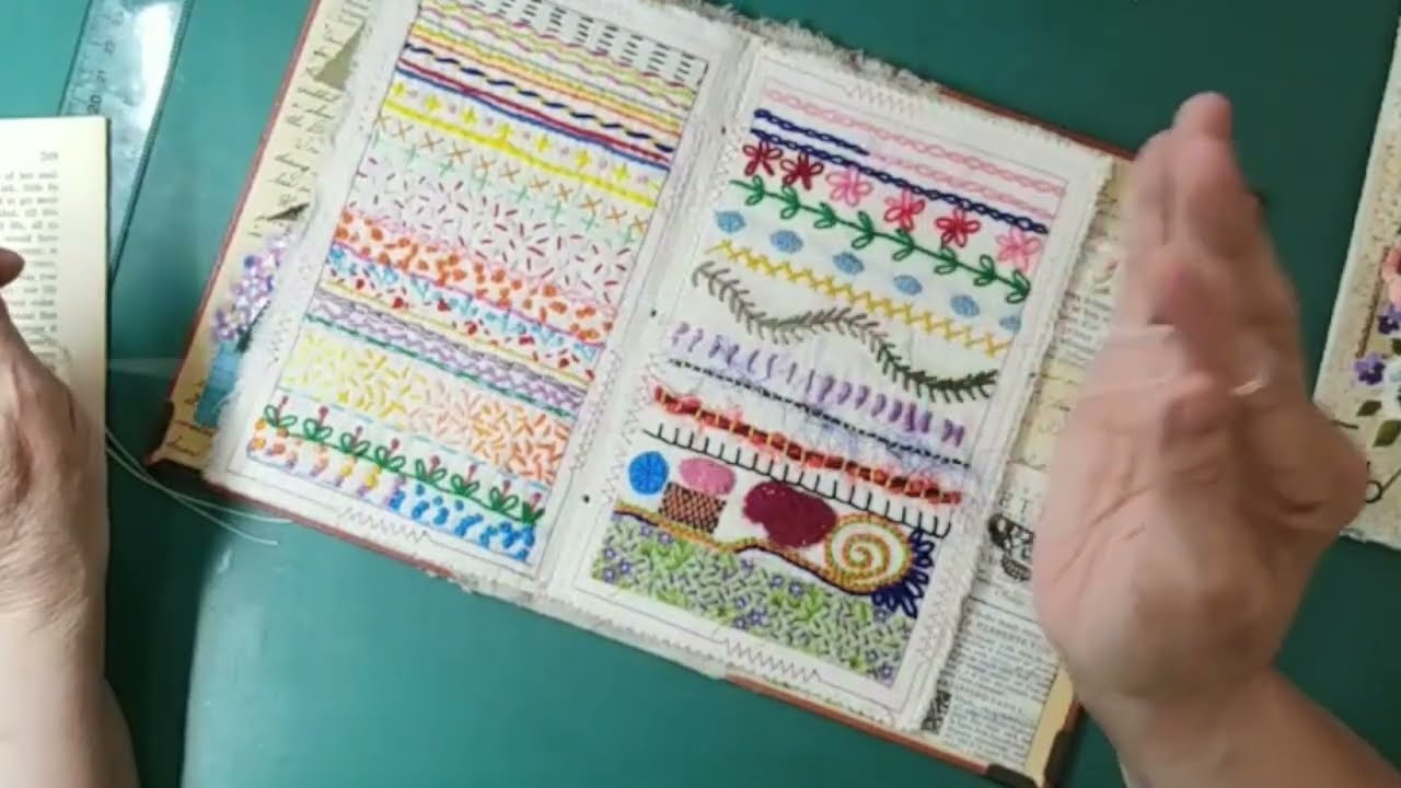 Roxy's Journal of Stitchery Volume #1 Finished
