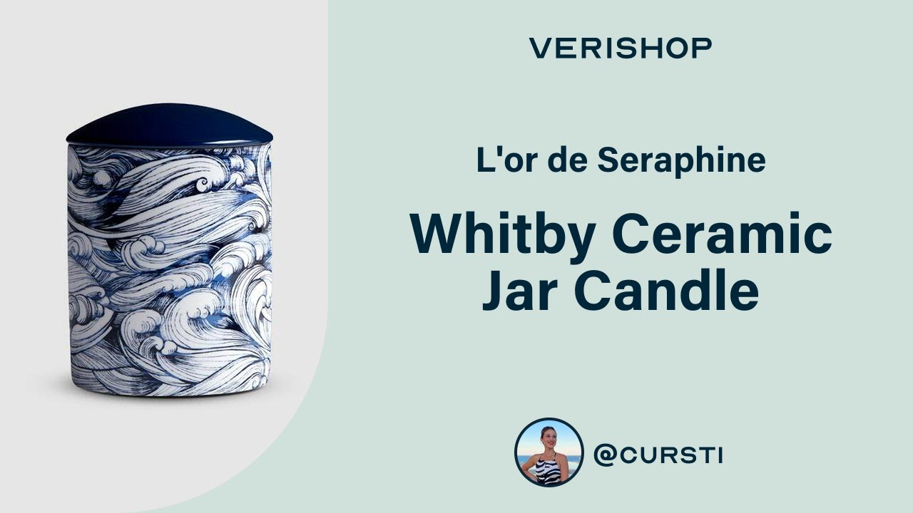 L'or de Seraphine Whitby Ceramic Jar Candle Review