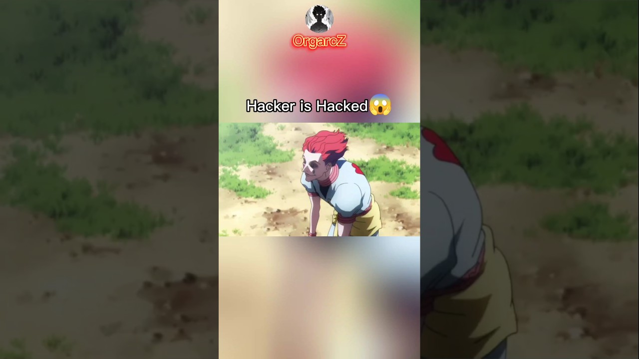 Hacker is Hacked😱 #anime #animeedit #gon #hisoka #hunterxhunter