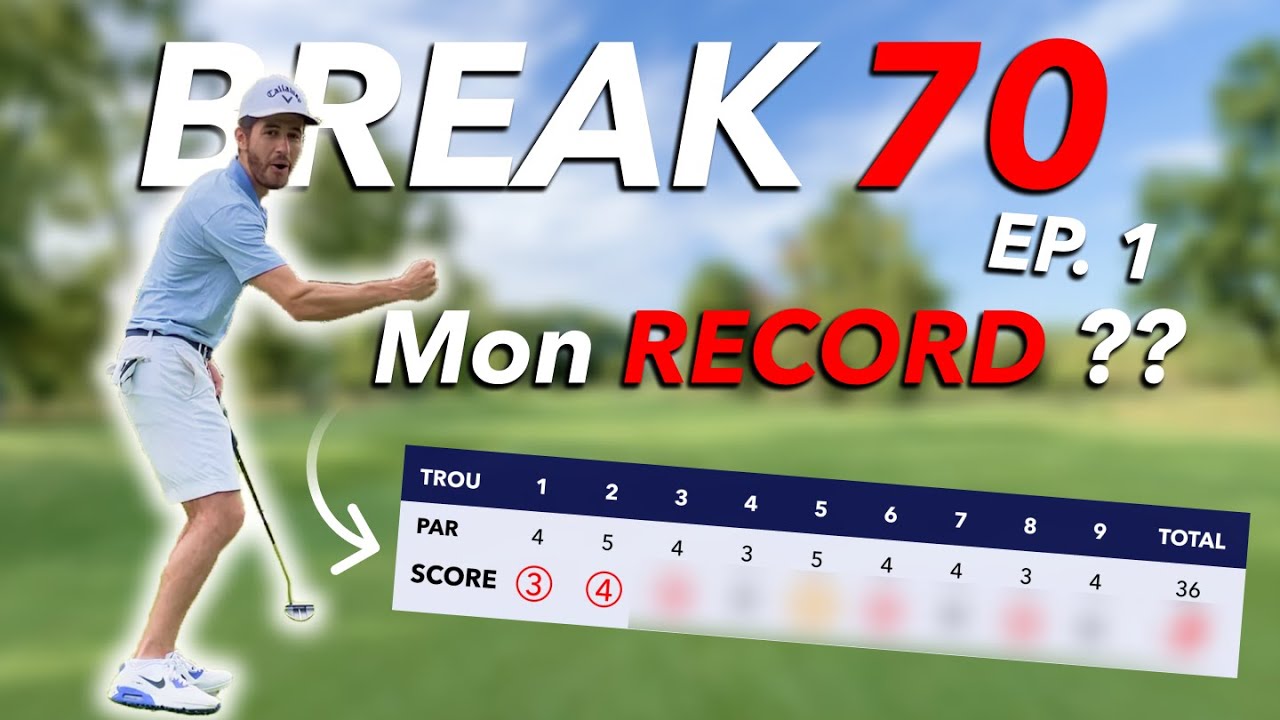 Mon RECORD sur 9 trous ?? BREAK 70 - Ep. 1 - On part des Rouges !