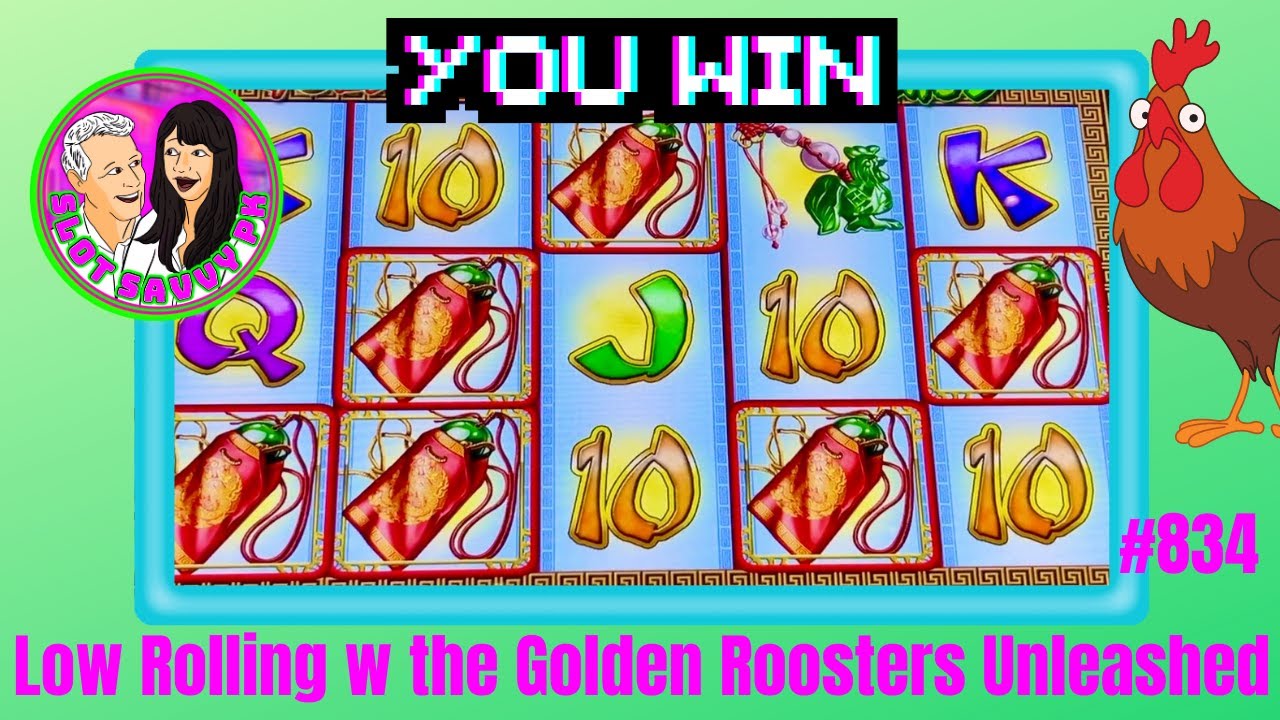 WIN BIG even Low Rolling on GOLDEN ROOSTERS UNLEASHED..Meet Josh & Kyle (video 834) #goldenroosters.