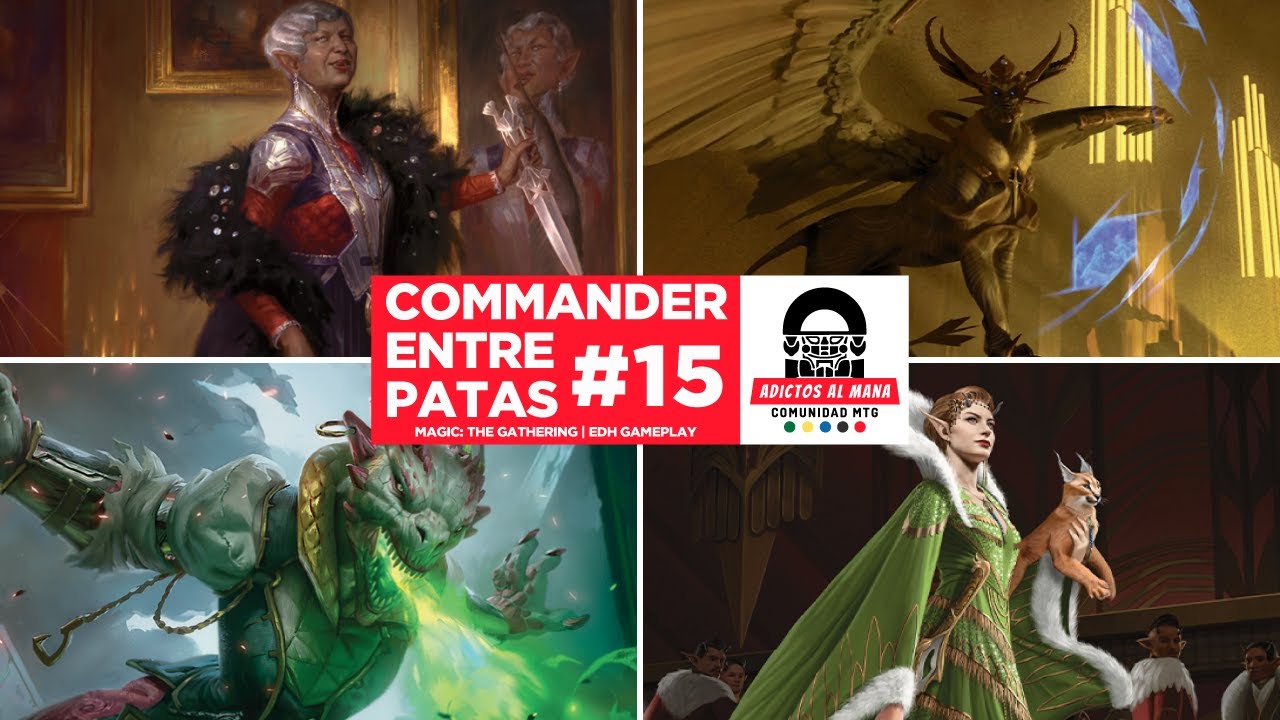 Commander Entre Patas #15 - Ognis vs Evelyn vs Raffine vs Jinnie Fay | MTG | EDH Game
