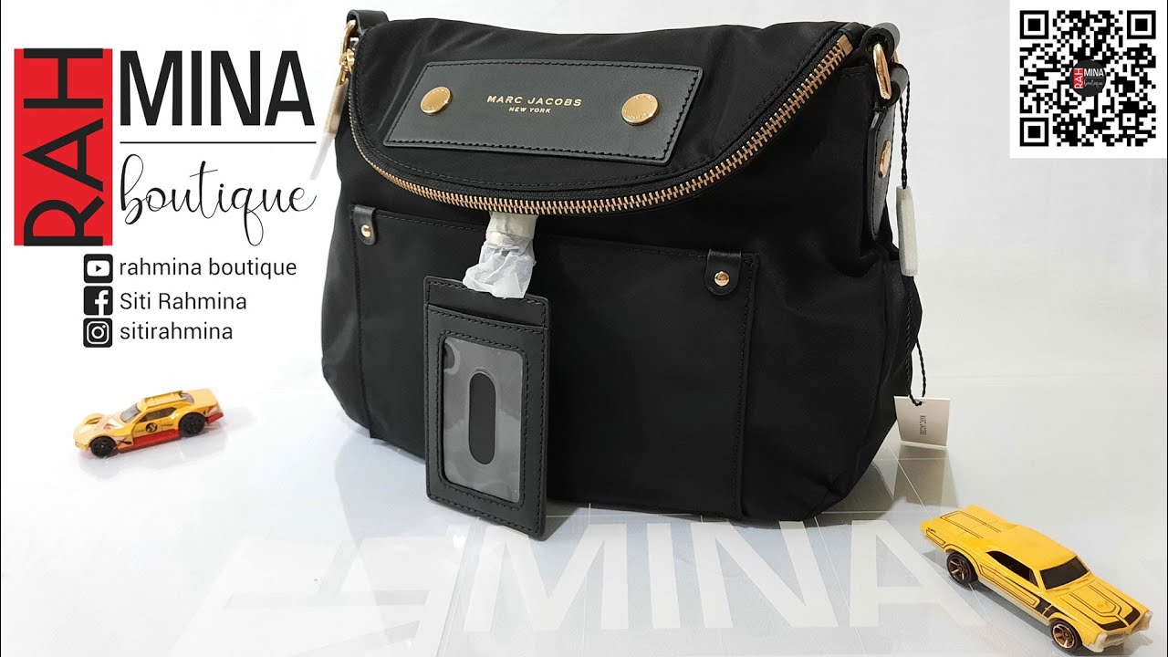 marc jacobs preppy nylon crossbody I review I unboxing