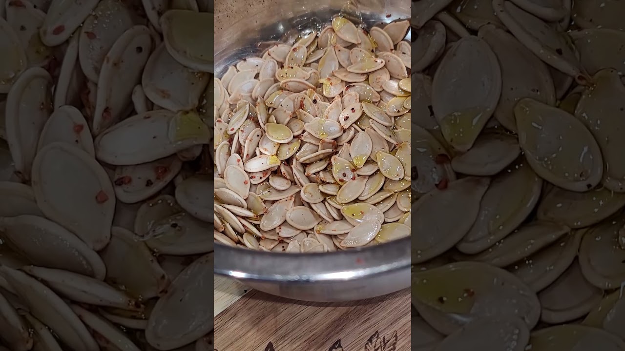 Smoked Pumpkin Seeds #shorts