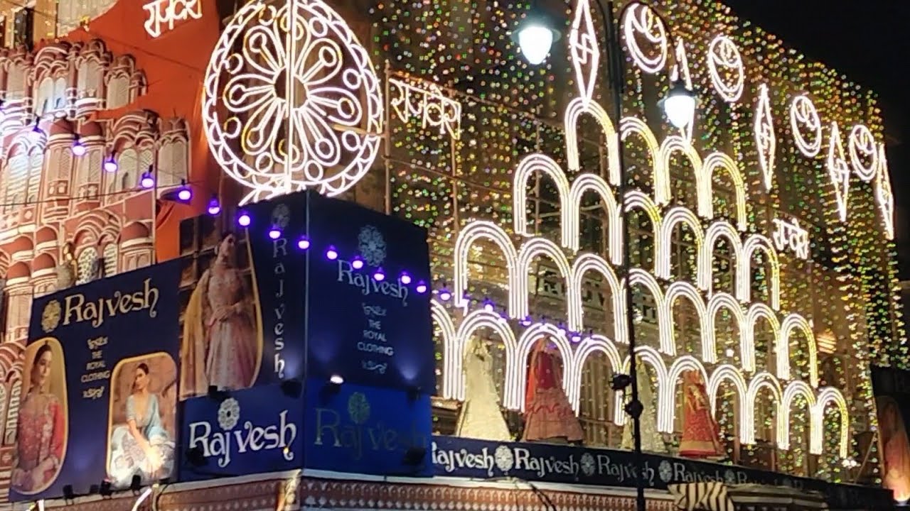 Pink city Jaipur Beautiful ❤️ Light Decoration 