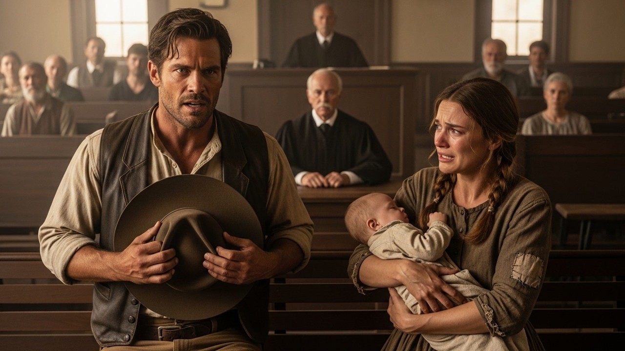 He Stood Up In Court And Defended Her Right To Her Baby, The Cowboy Made Sure The Judge Heard Truth