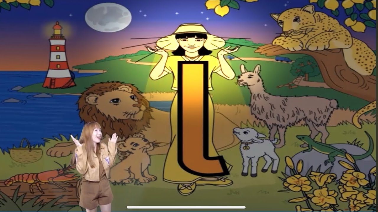 Ll Lucy Lamp Light | Miss Ana in Letterland Episode 12