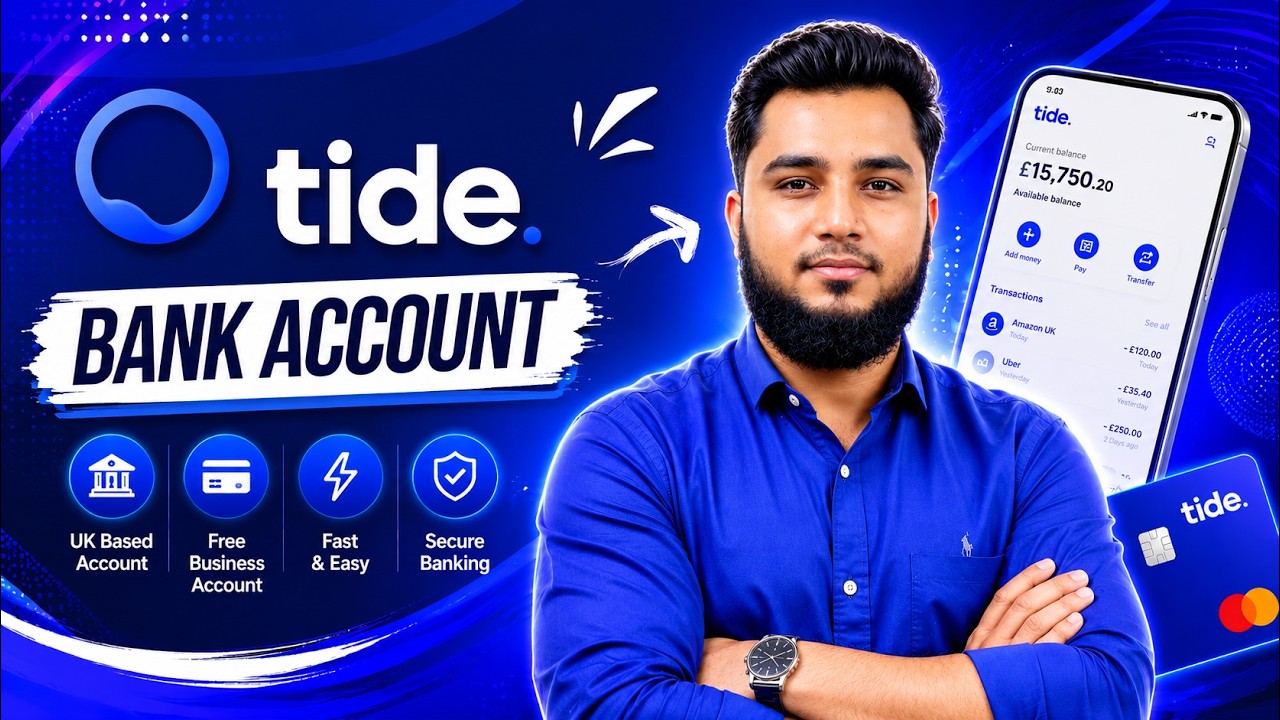 Best UK bank Account In Pakistan  Open a Tide Bank Account 100% Verified