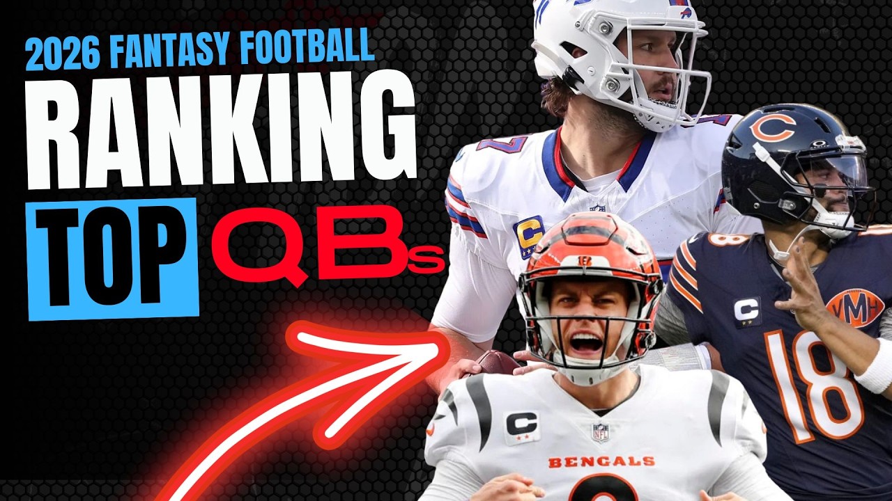 Pre-Combine QB Rankings 👀 Who’s QB1 Before the 2026 NFL Combine?