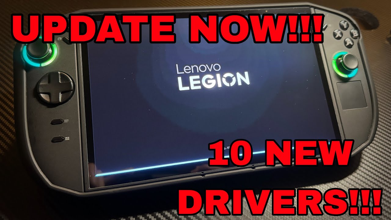 ОБНОВИТЕ! НОВЫЕ ВОДИТЕЛИ ДЛЯ LEGION GO 2
