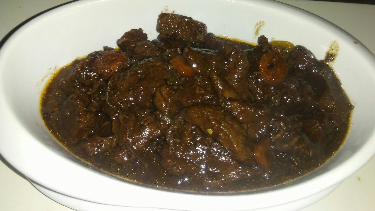 How to make Jamaican Brown Stewed Beef