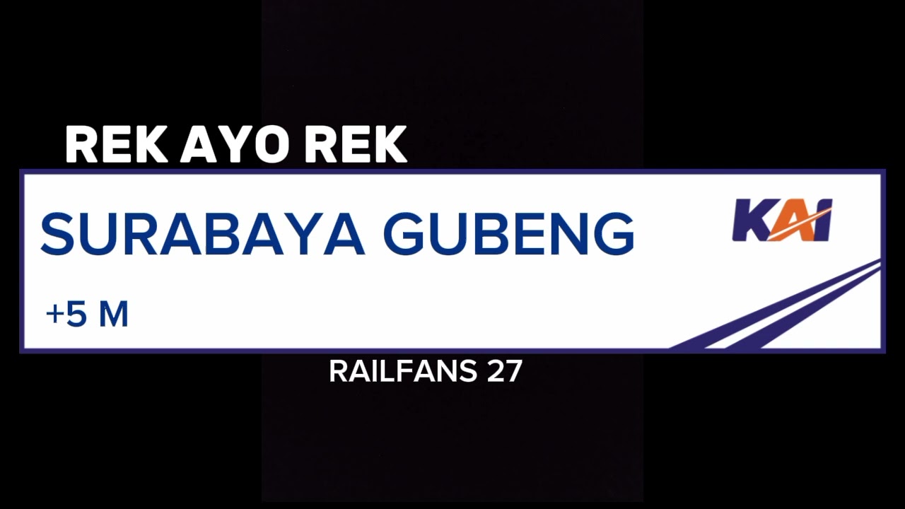 BEL KEDATANGAN STASIUN SURABAYA GUBENG YANG LAMA