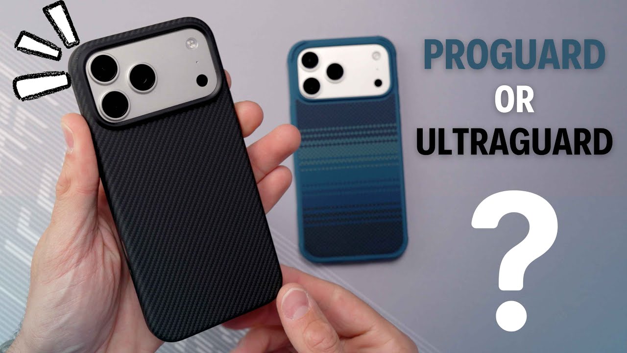 Pitaka ProGuard или UltraGuard для iPhone 17 Pro Max: что лучше?
