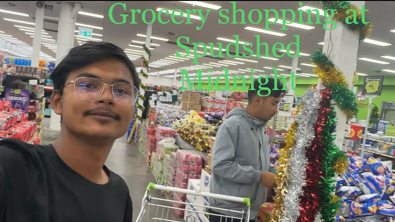Grocery expenses in Perth Australia at Spudshed #perthaustraliavlog #nepal