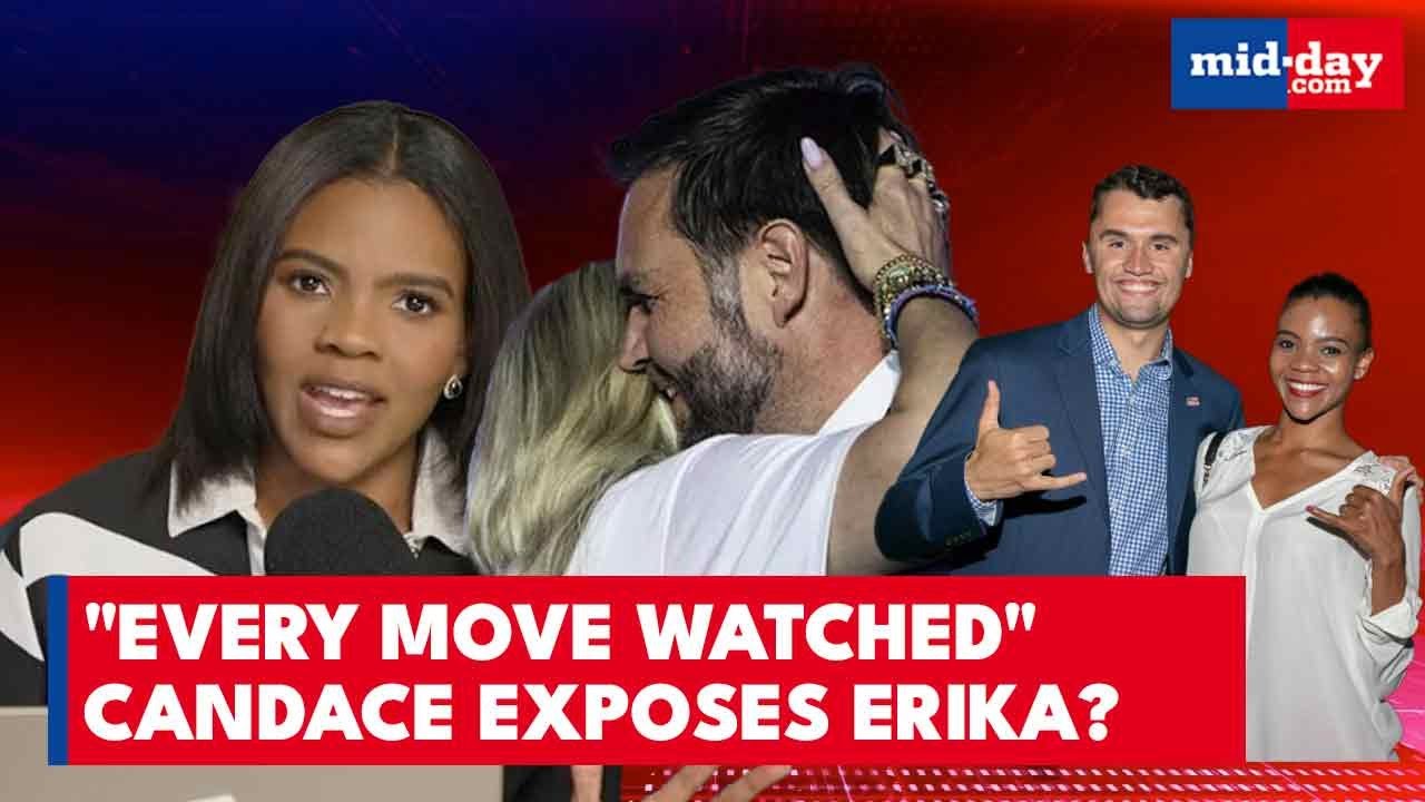 Candace Owens Drops Shocking Allegations as Erika Kirk Defends Viral JD Vance Hug