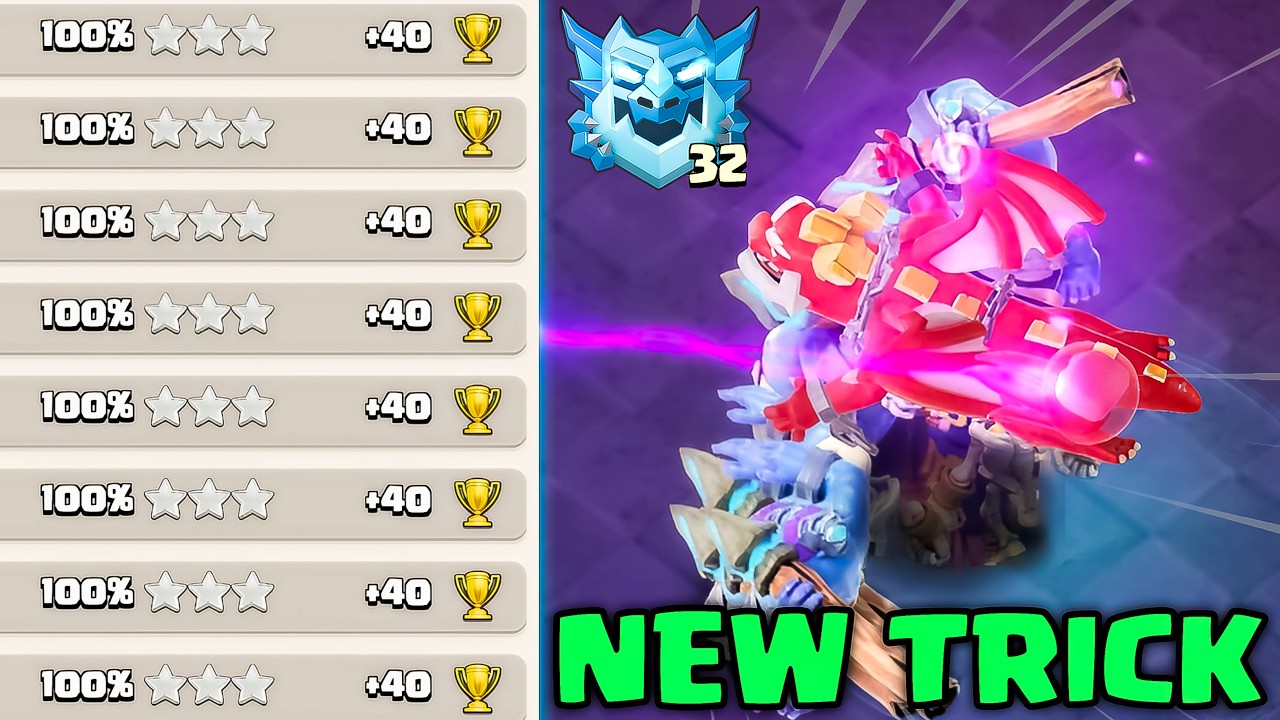 Thrower Super Witch Spam makes Electro Battle Easy! Th18 Attack Strategy for Ranked Mode Coc