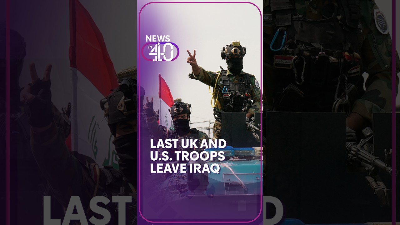 Last UK and US troops leave Iraq after two decades