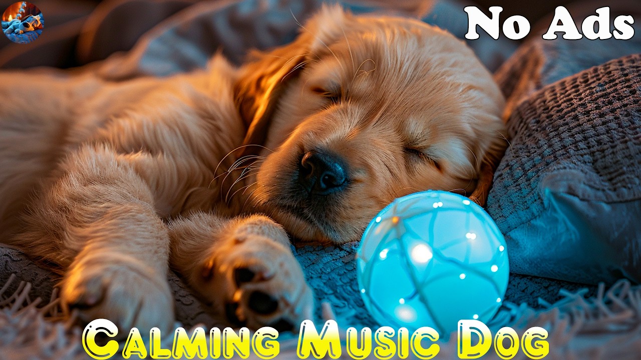 12 Hours Calming Dog Music 🐶 Deep Separation Anxiety Relief 💖 Helps Dogs Sleep Fast | No Ads