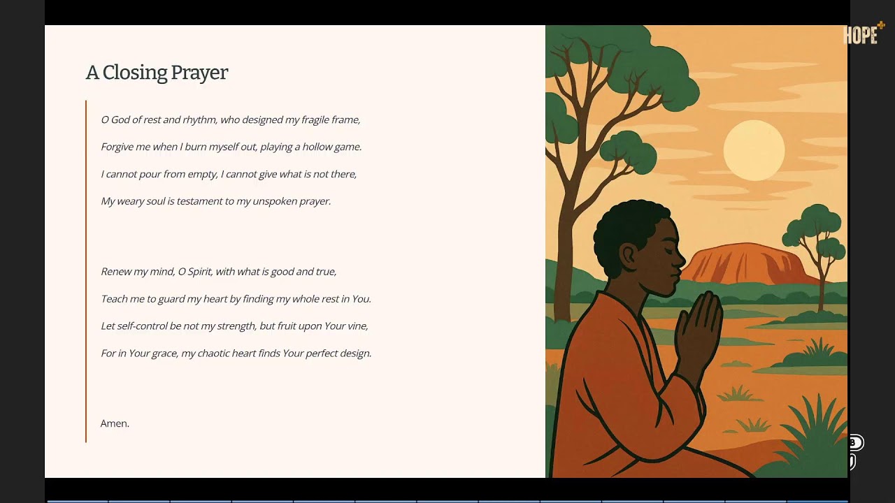 ConVERSEation: The Unforced Rhythms of Grace: How to Manage Your Emotional World