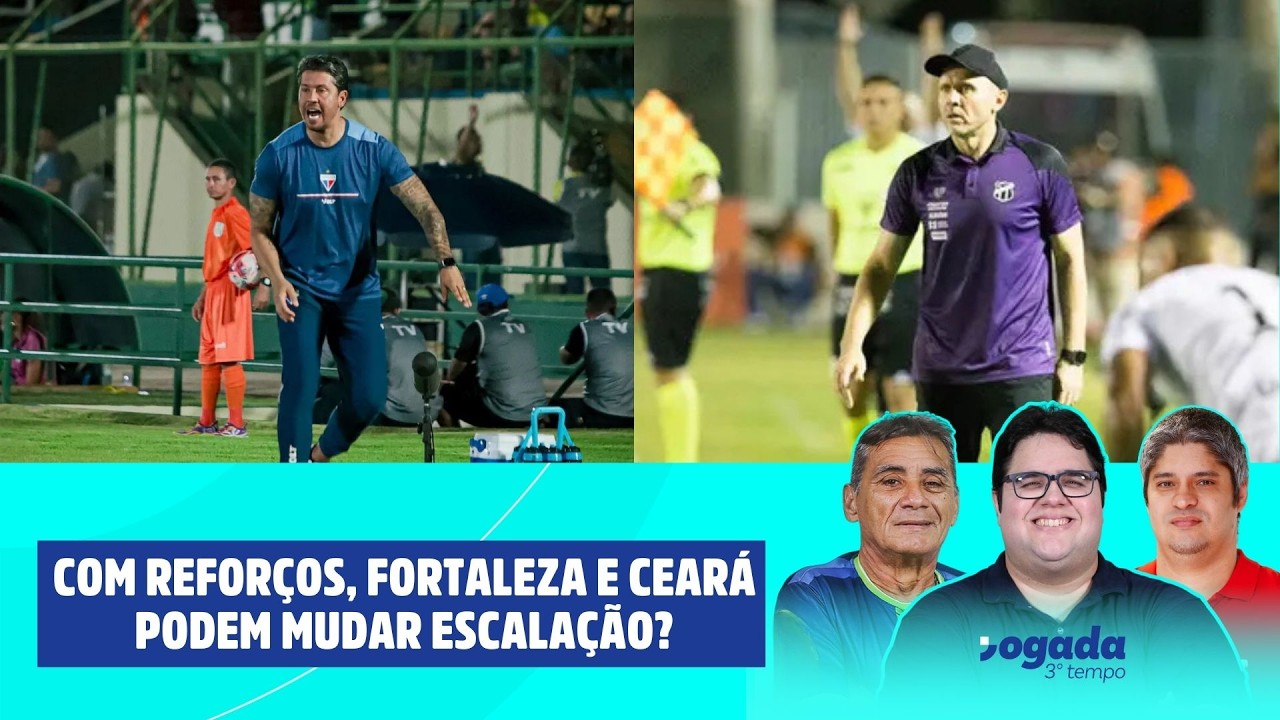 FORTALEZA VAI SER ESCALADO COMO COM OS REFORÇOS? | CEARÁ ATIVO NO MERCADO|JOGADA 3º TEMPO 10/02/2026