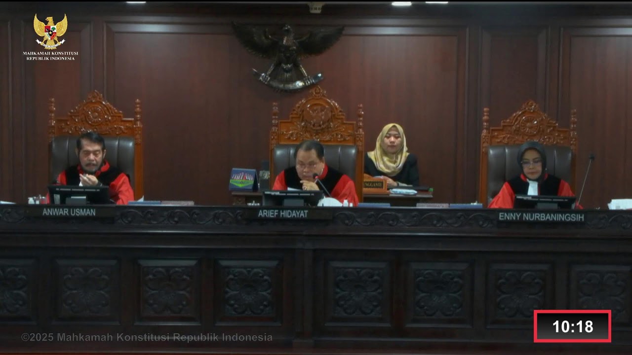 (Panel III) Sidang Perkara PHPU Gubernur, Bupati dan Walikota, Rabu, 15 Januari 2025