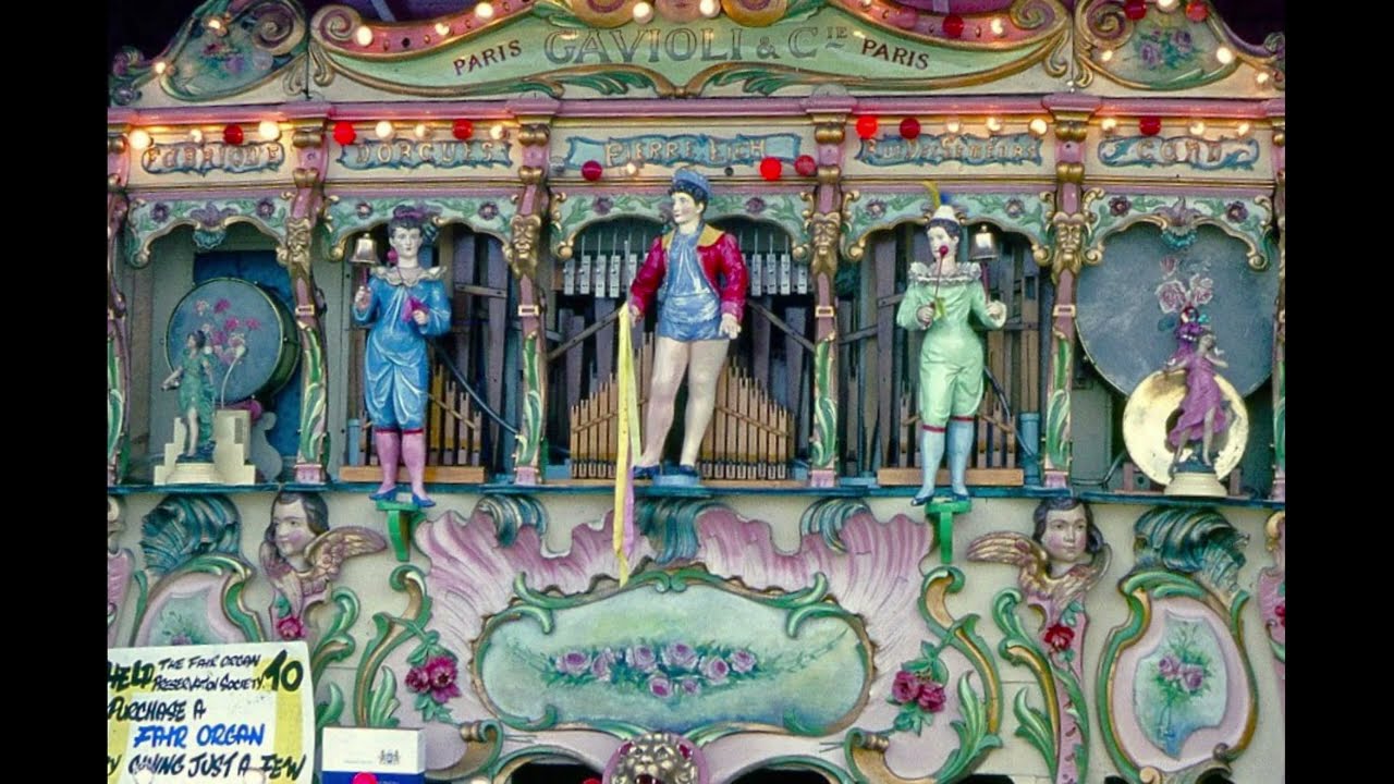Cole's 89 key Pierre Eich fairground organ, Recorded in 1966
