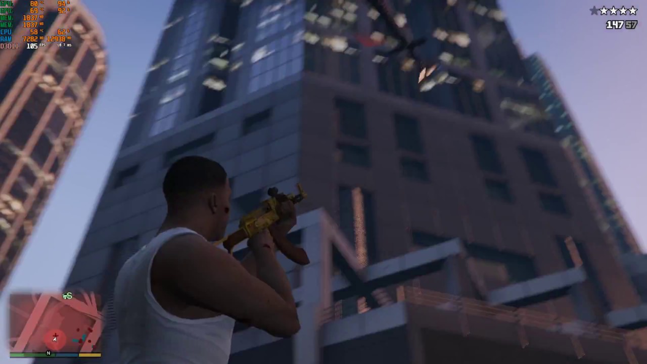 GTA 5, Xeon x3440, gtx 690, 16GB