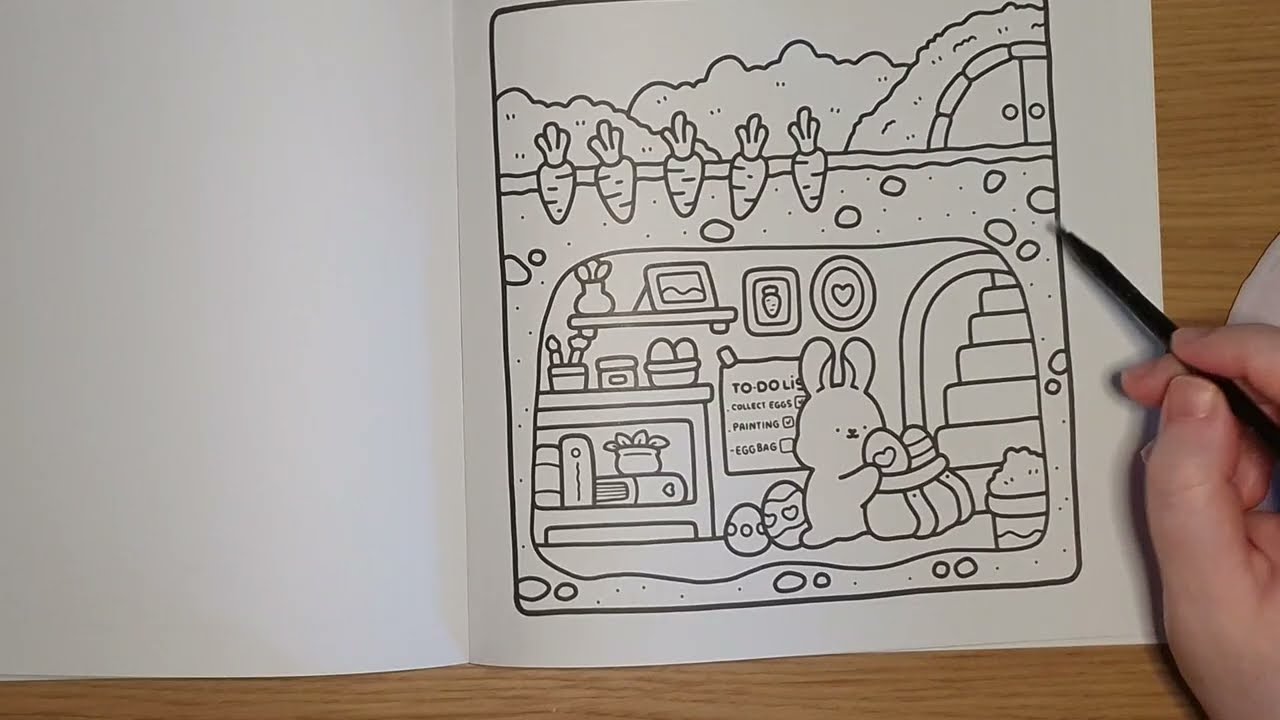 ASMR Tracing Fine Details & Wet Mouth Sounds (Coco Wye Art)