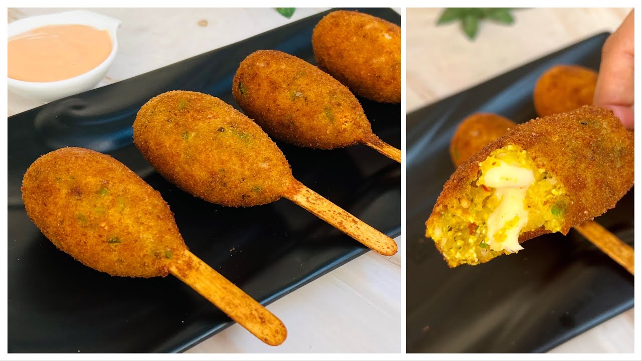 Cheesy Veg Pizza Lollipop | Instant Snack Recipe | Veg Lollipop | Pizza Lollipop | Anyone Can Cook