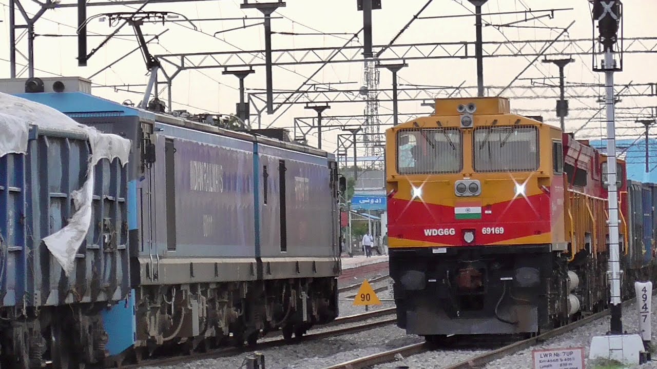 WDG 6G Sanding Action | Powerful ELECTRIC meets Powerful DIESEL | Roaring WDG 6G Powerpack Action