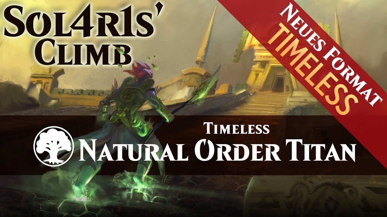 Sol4r1s' Ladder Climb | Natural Order Titan (Timeless Bo3 | Gold)