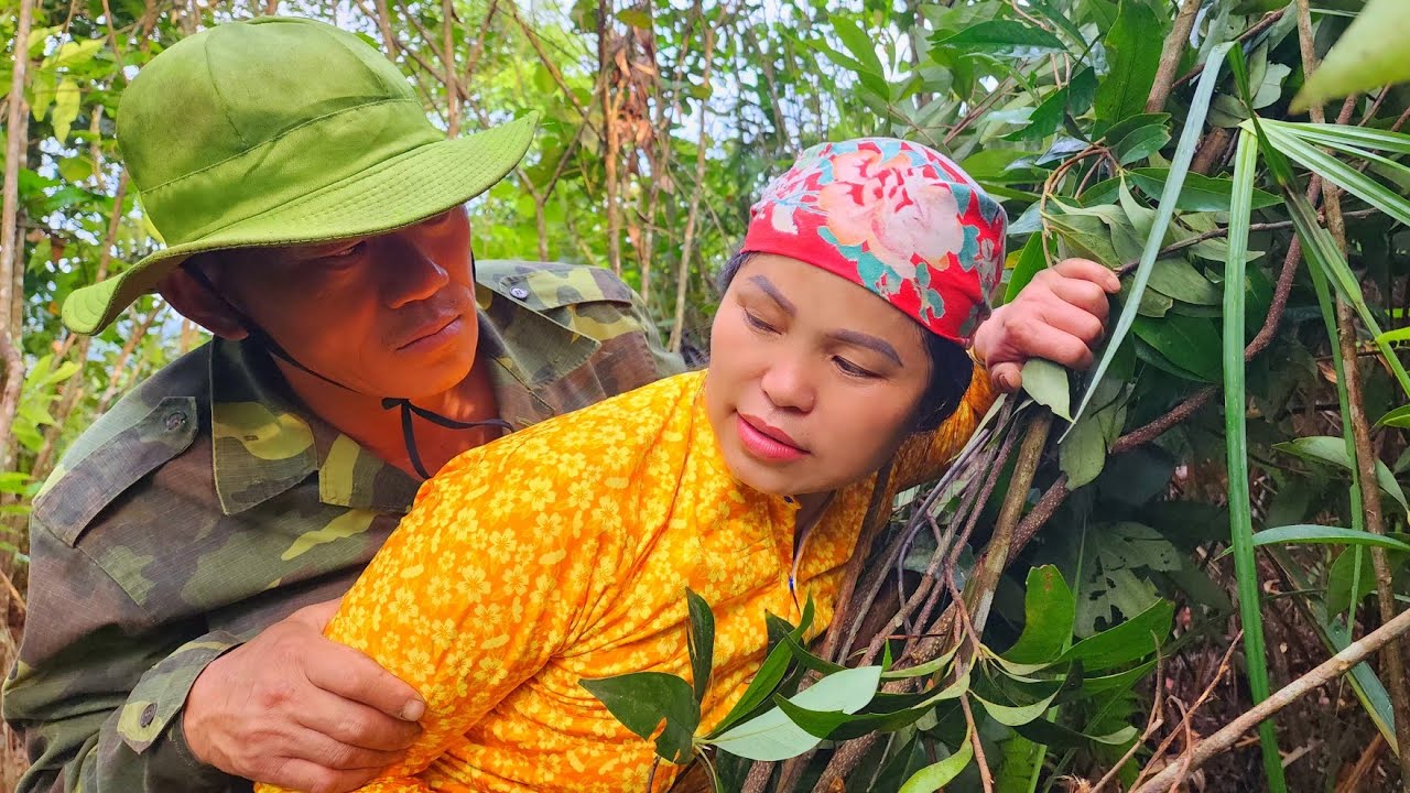 Building a new kitchen, using trees as trellises to grow bitter melon, love turns to a new page