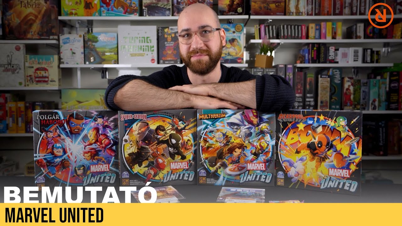 Marvel United 🦸‍♀️ | 4 bemutató egyben!