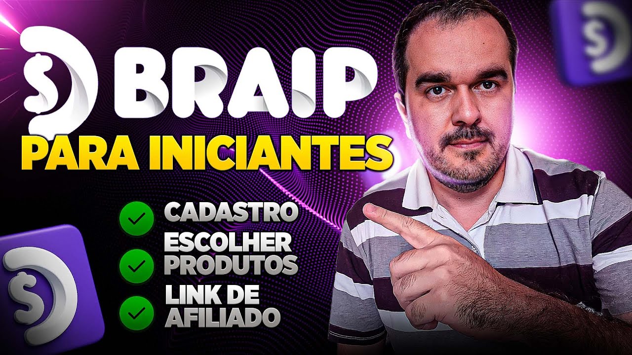 🟣BRAIP Revelado: Como Fazer CADASTRO na Braip e Começar Fazer suas Primeiras VENDAS!