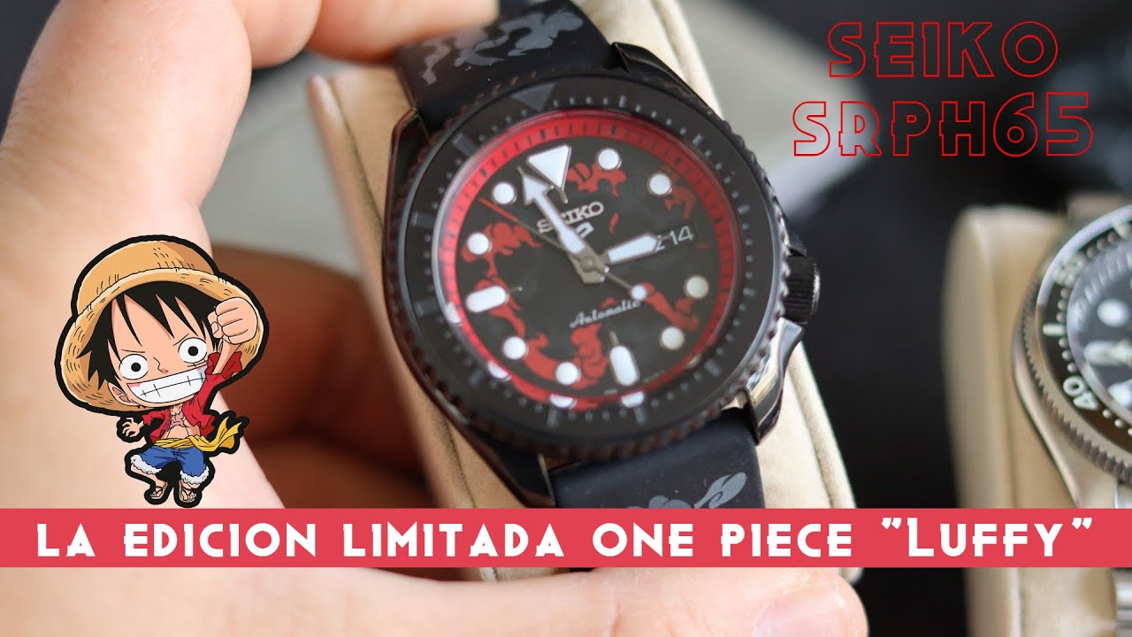 Seiko 5 Sports Edición Limitada de ONE PIECE - SRPH65